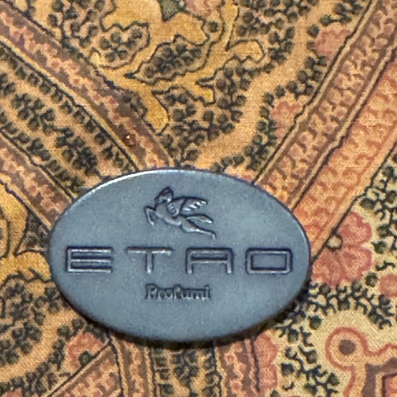 Etro Orange and Green Mini Bag with Paisley Design - Picture 3 of 13